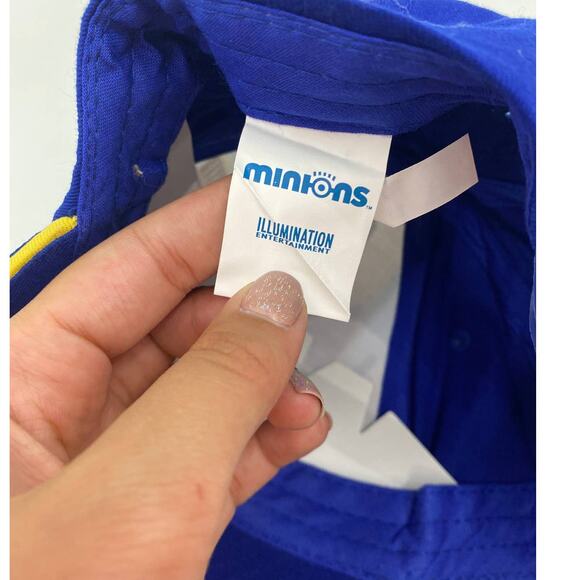 Minions Kids Baseball Hat Snapback Cap Kevin Stuart Bob Adjustable Size Blue NEW - Picture 5 of 9